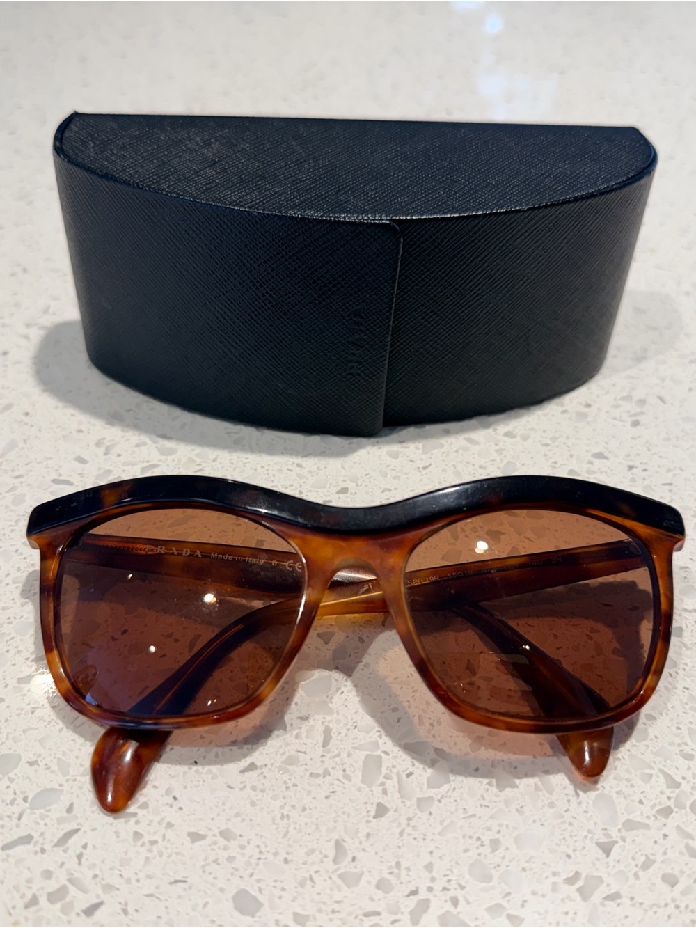 Prada Tortoiseshell Sunglasses - Brown